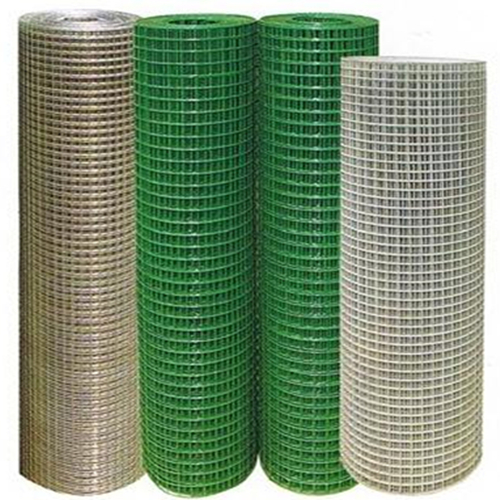 Welded wire mesh rolls